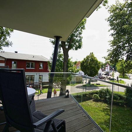 Haus Hafenkieker Fewo 08 - Balkon, Hafenblick Putbus Buitenkant foto