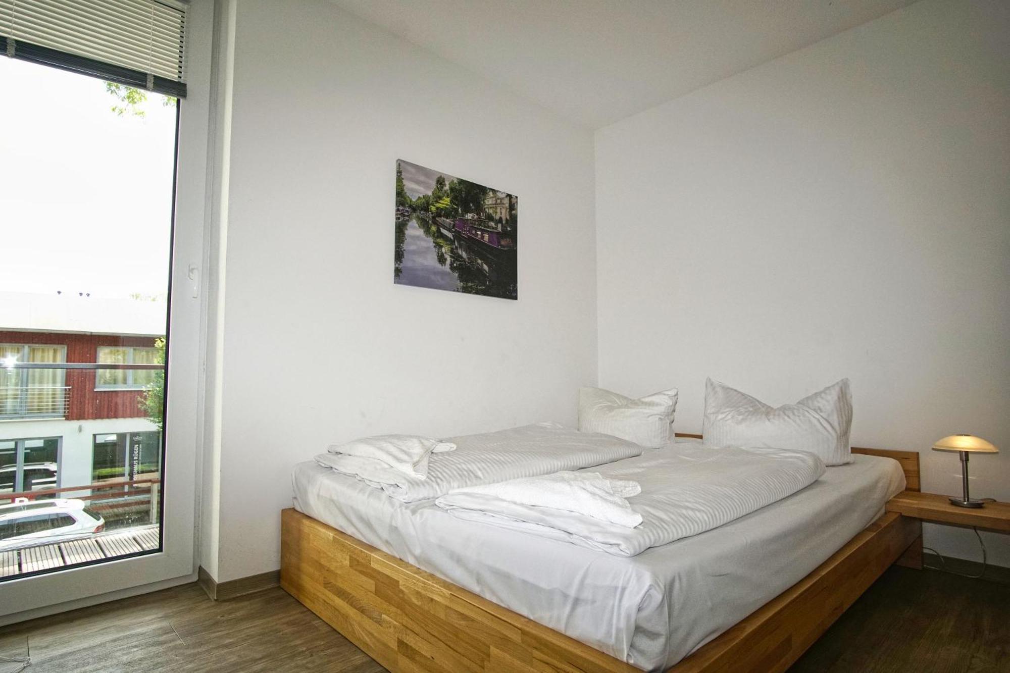 Haus Hafenkieker Fewo 08 - Balkon, Hafenblick Putbus Buitenkant foto