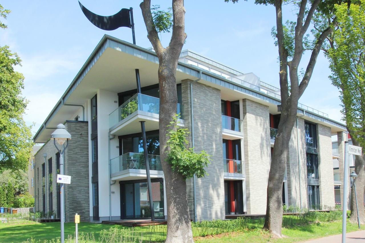 Haus Hafenkieker Fewo 08 - Balkon, Hafenblick Putbus Buitenkant foto